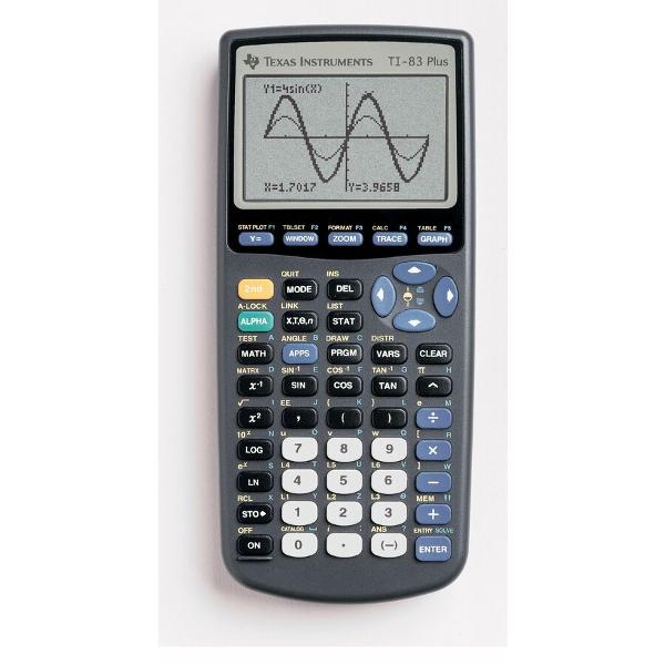 CALCULATOR TI-83 PLUS GRAPHING  BLACK; $149.99
