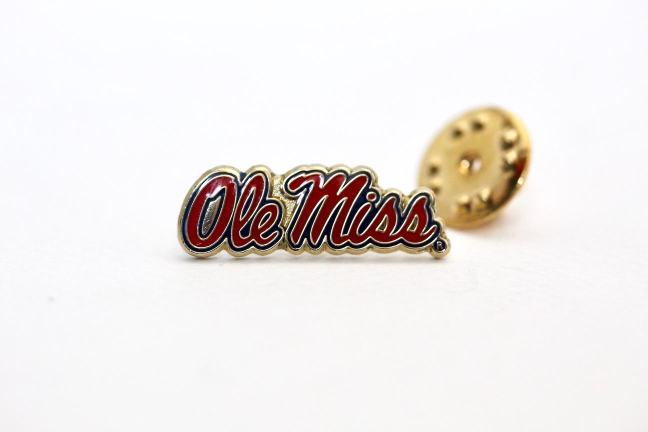 image of: Ole Miss Script Lapel Pin