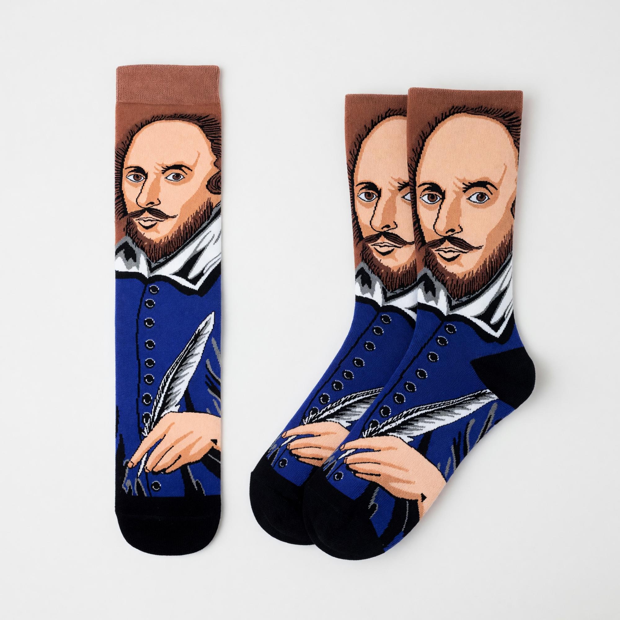 Product image 2 of 2 for William Shakespeare Socks