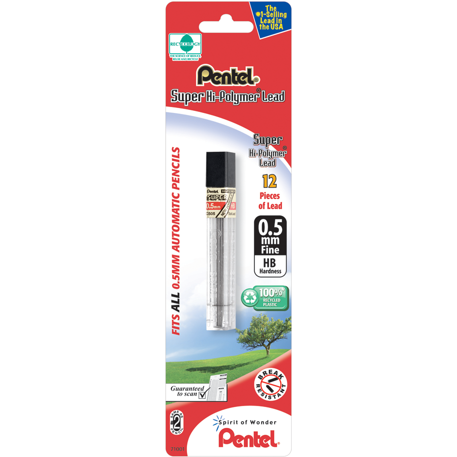 Product image 1 of 1 for Pentel Super Hi-Polymer Replacement Lead .5mm