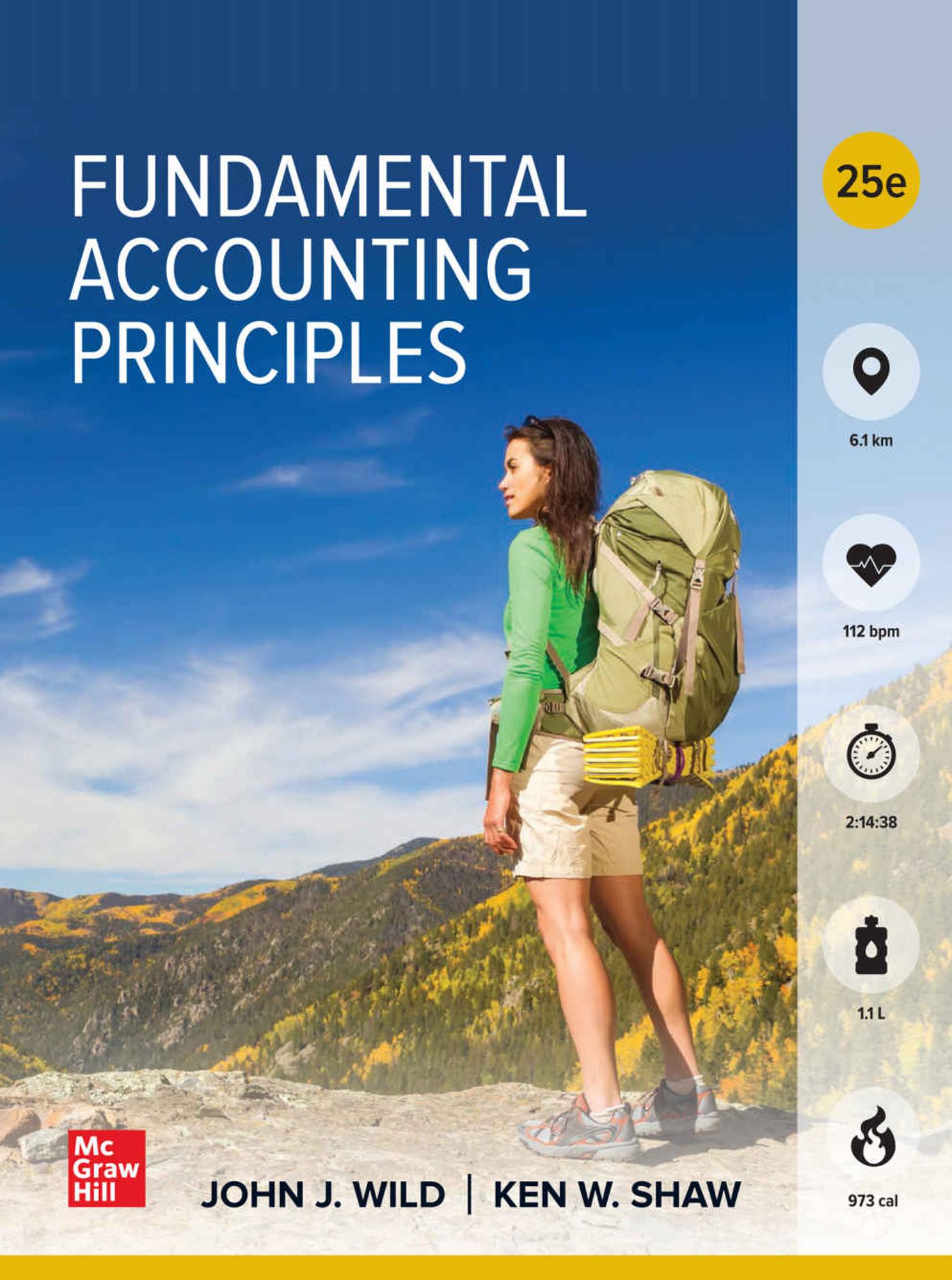 Cover image for Wild / Fundamental Accounting Principles Loose leaf w/ Connect Access Card 25th ED