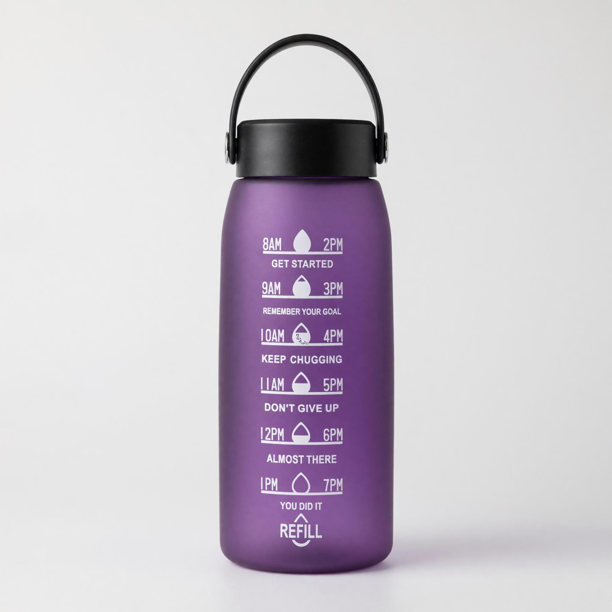 Product image 2 of 2 for University of Wisconsin Stevens Point 40 oz Frosted Water Bottle, Purple