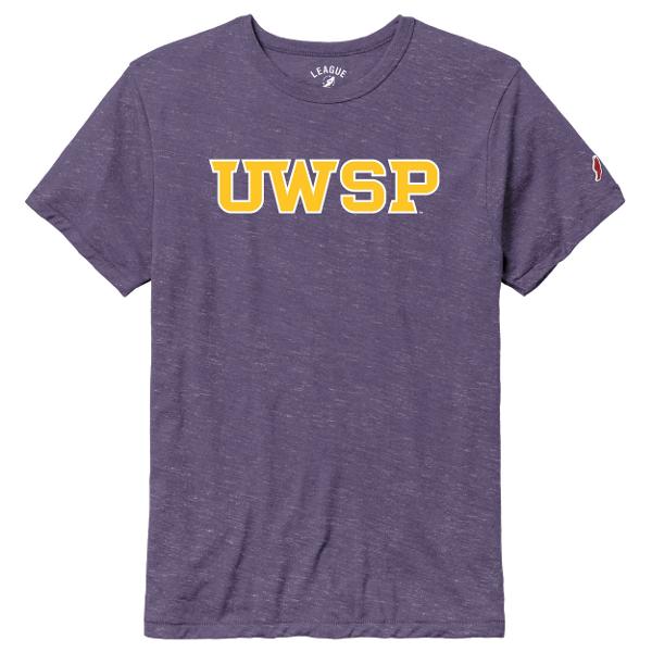 UWSP Victory Falls Tee, Purple; $34.98