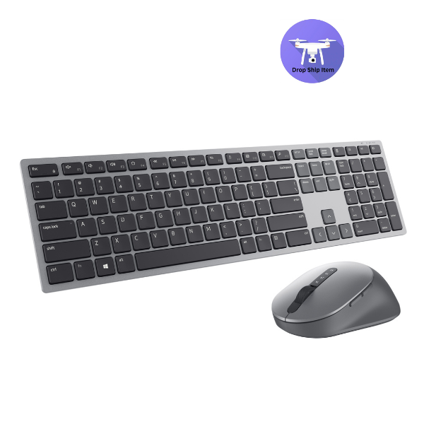 DROP SHIP KEYBOARD/MOUSE COMBO  Titan Gray; $124.99