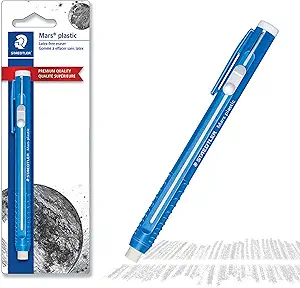 image of: STAEDTLER Mars Plastic Eraser Pen with Refillable Holder
