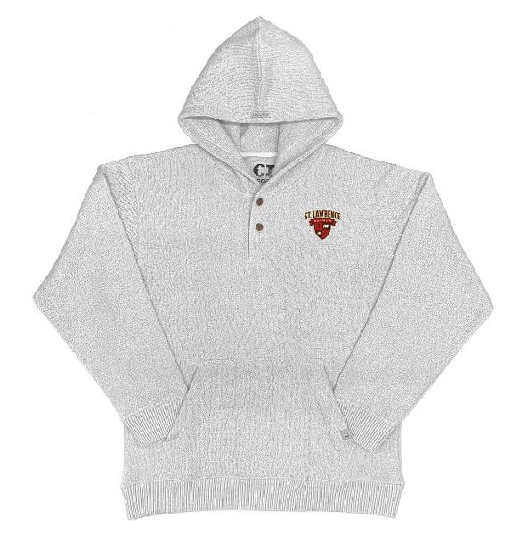 Harbor Hood Button Sweater; $59.99