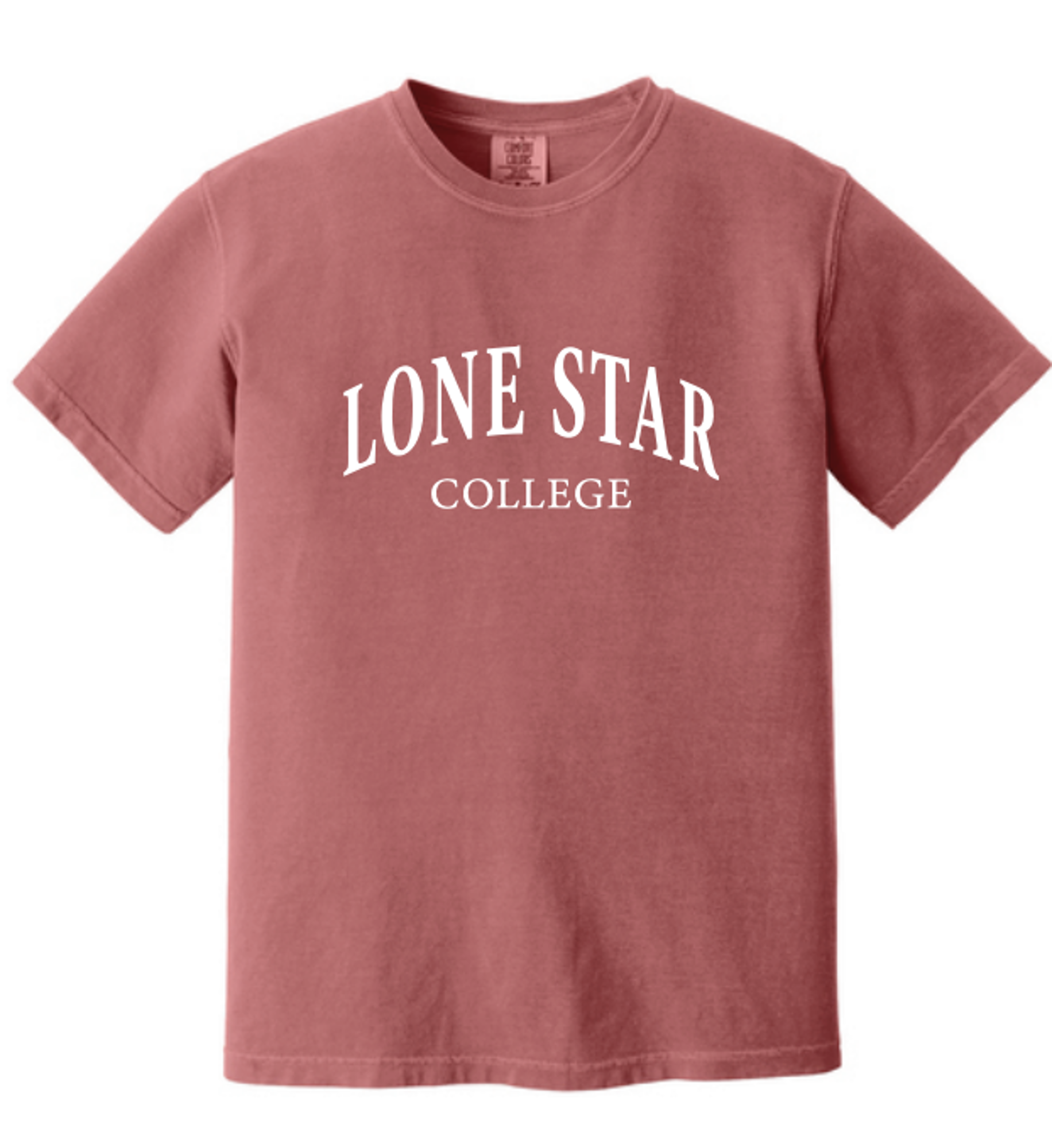 Product image 1 of 2 for Lone Star College Comfort Color Arch Short Sleeve Tee