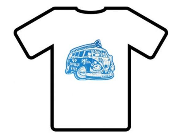 "Going Places" Basic White T; $11.99