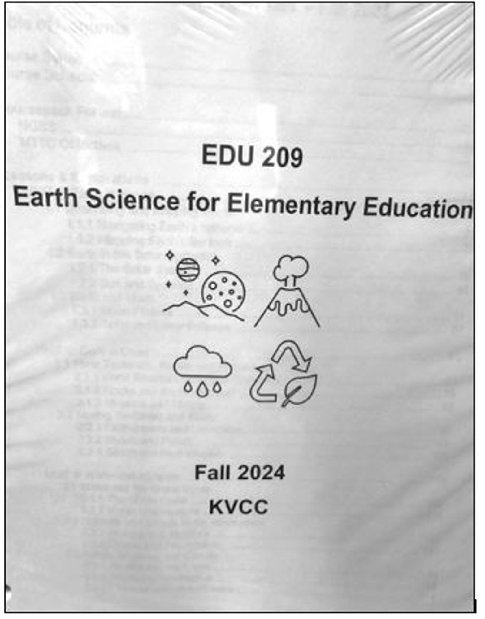 Cover image for EDU 209 Coursepack - KVCC / WMU edition 2024/25