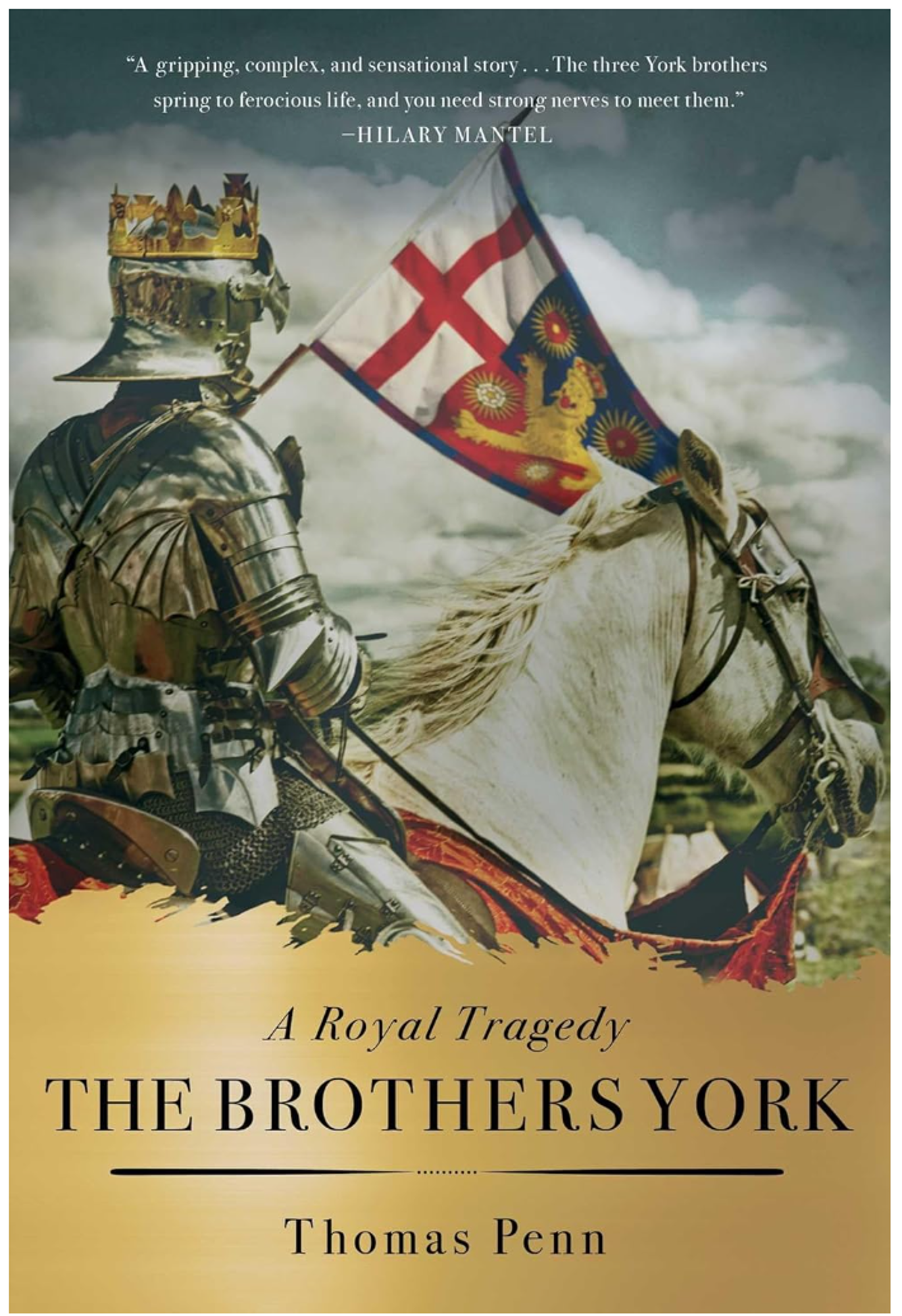 Cover image for BROTHERS YORK: A ROYAL TRAGEDY
