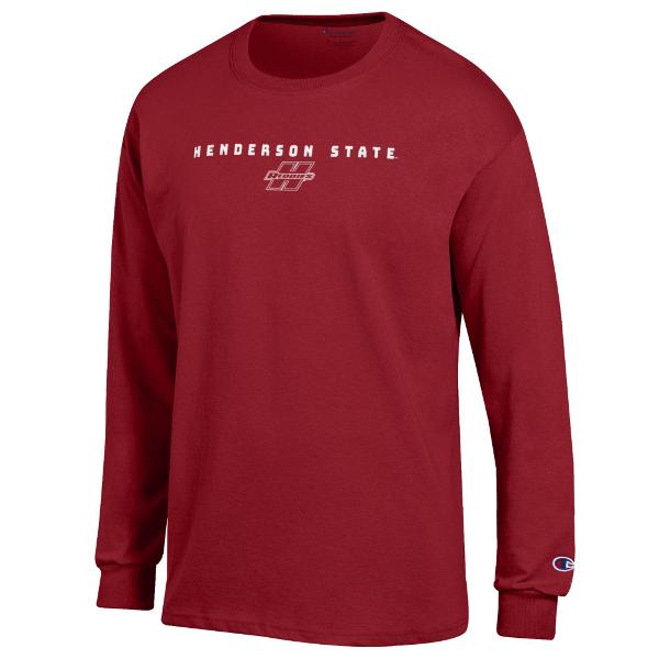 Henderson State Reddies Champion Long Sleeve Tee; $29.99