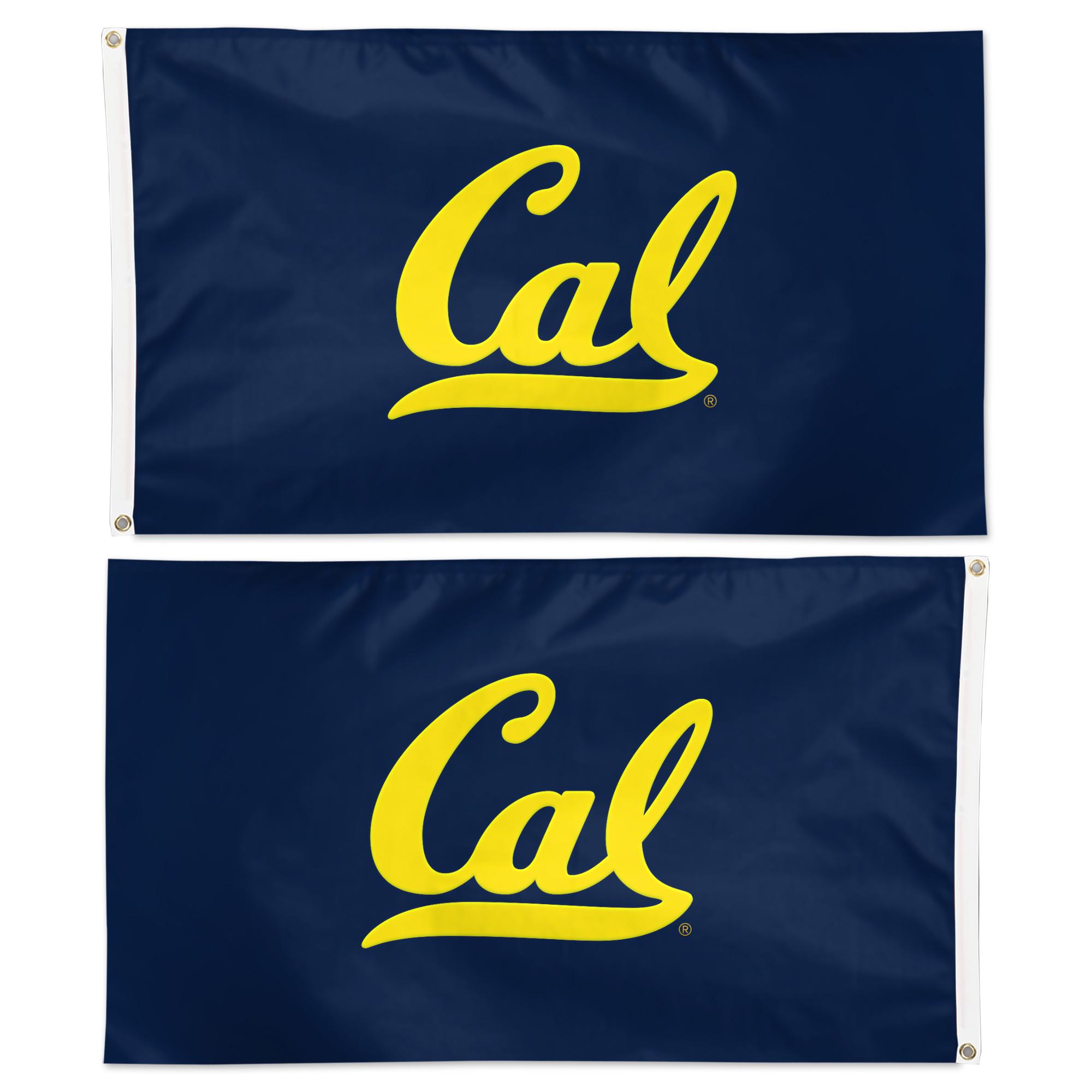 Product image 1 of 1 for Two-Sided Applique Flag 3' x 5' Cal Logo