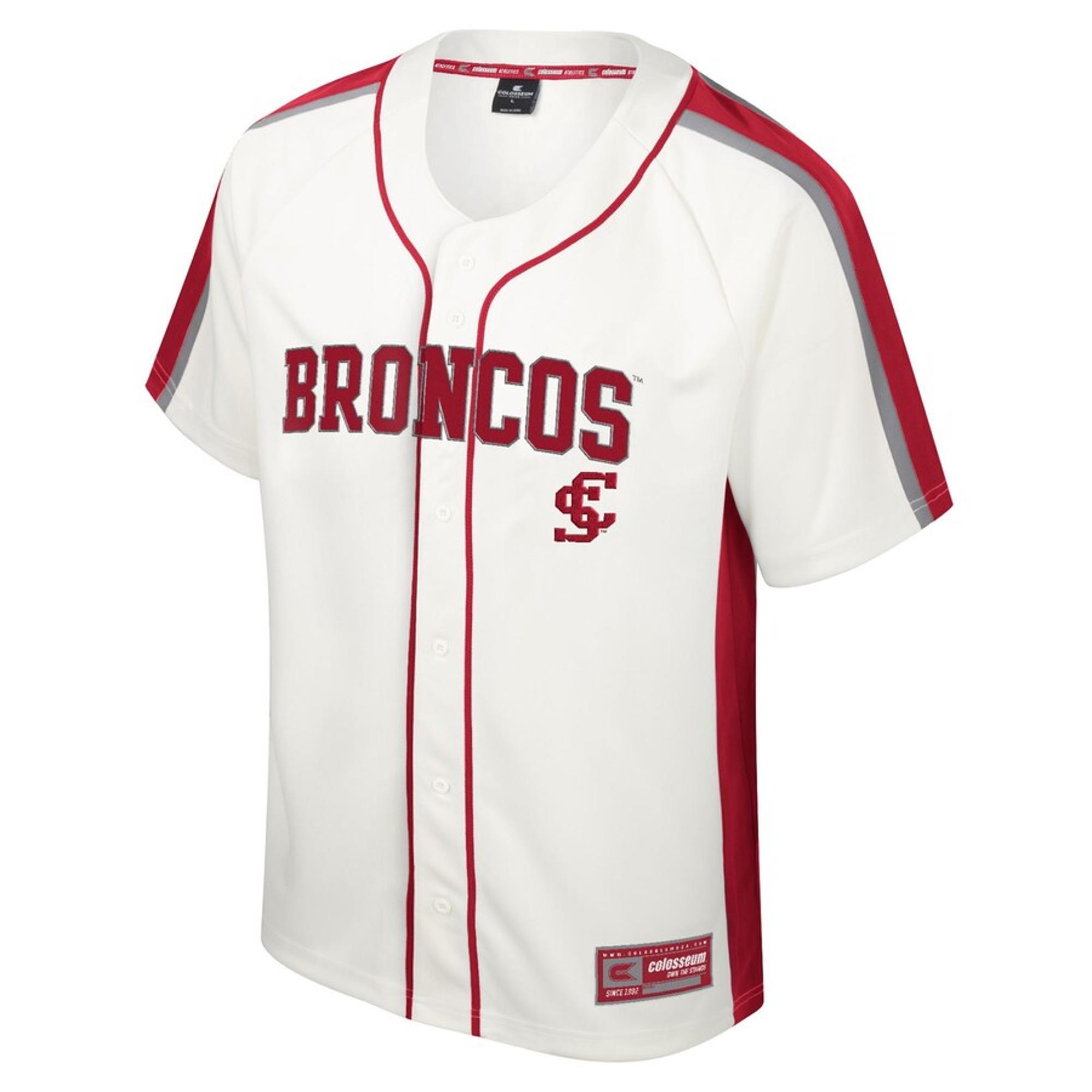 image of: Santa Clara University Colosseum Ruth Baseball Jersey, White
