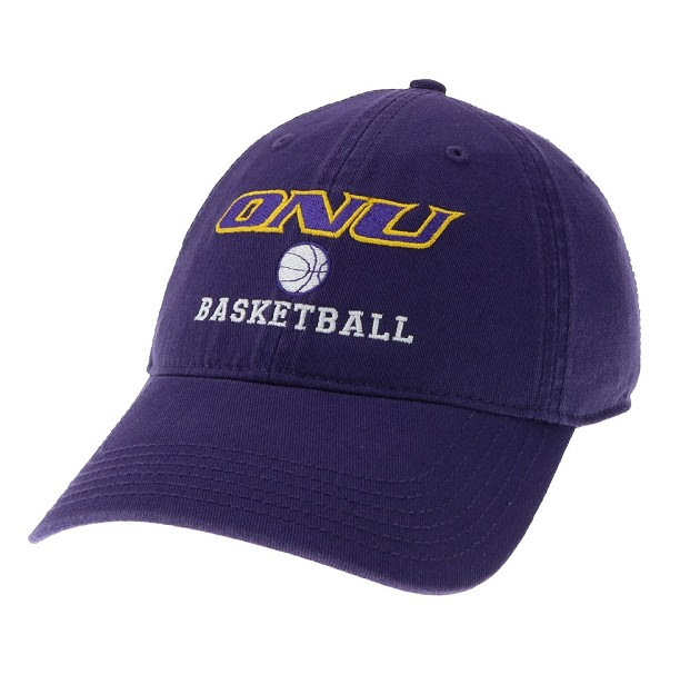 image of: Olivet Nazarene Tigers Basketball Hat, Purple