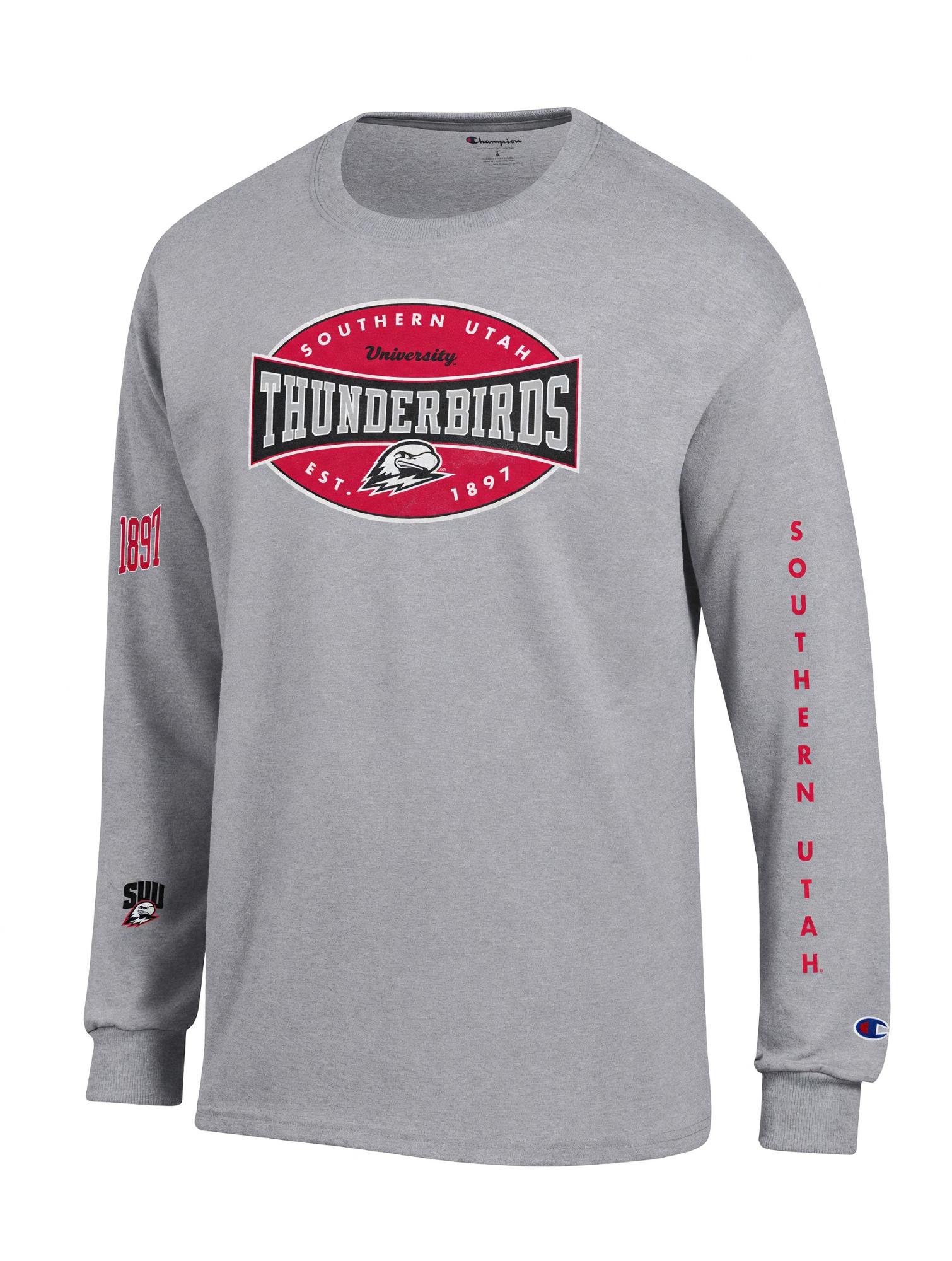 Product image 1 of 1 for Champion Tee Grey SUU Thunderbirds