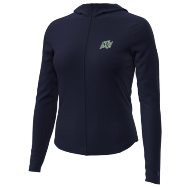 Women's Motion Full Zip Navy; $89.99