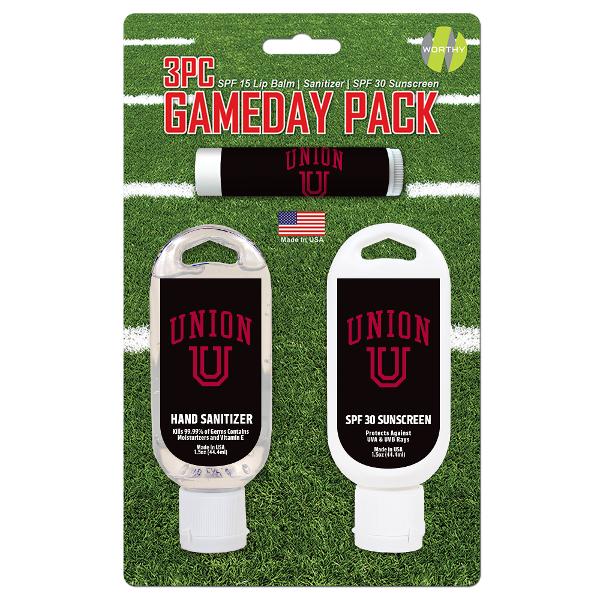 * FINAL SALE * Union 3PC Gameday Pack (Lip Balm, Sanitizer, Sunscreen); $11.99