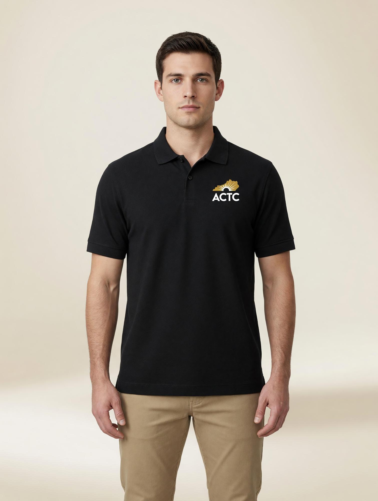 Product image 2 of 3 for KACTC SS POLO BLK LOGO