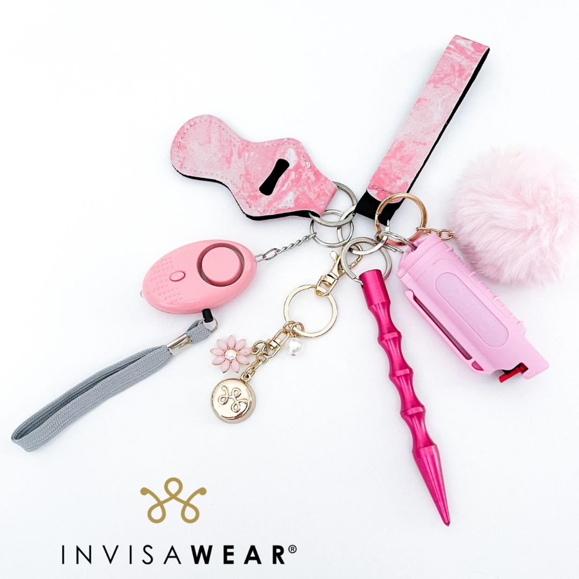 image of: Self-Defense Keychain Bundle - Pink