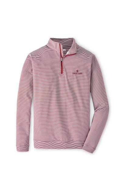 Santa Clara Broncos Peter Millar Perth Stripe Quarter Zip Jacket; $195.00