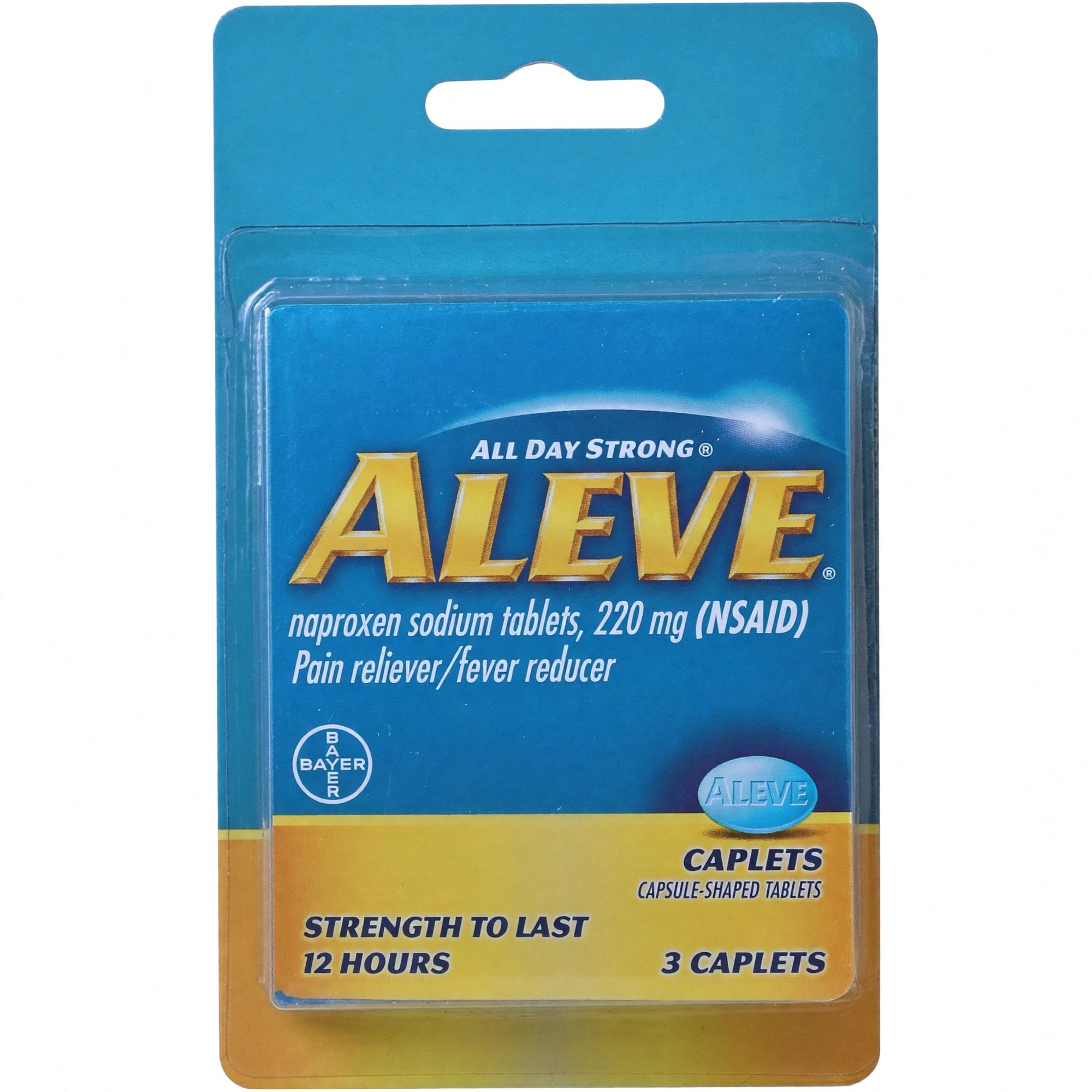 Product image 1 of 1 for Aleve Pain Reliever 3 Dose