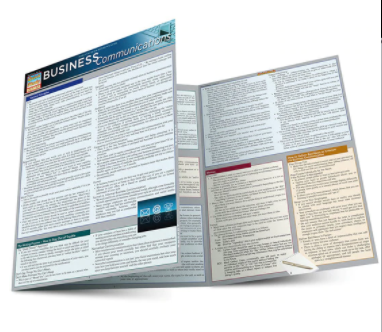 Cover image for BUSINESS COMMUNICATIONS LAMINATED STUDY GUIDE