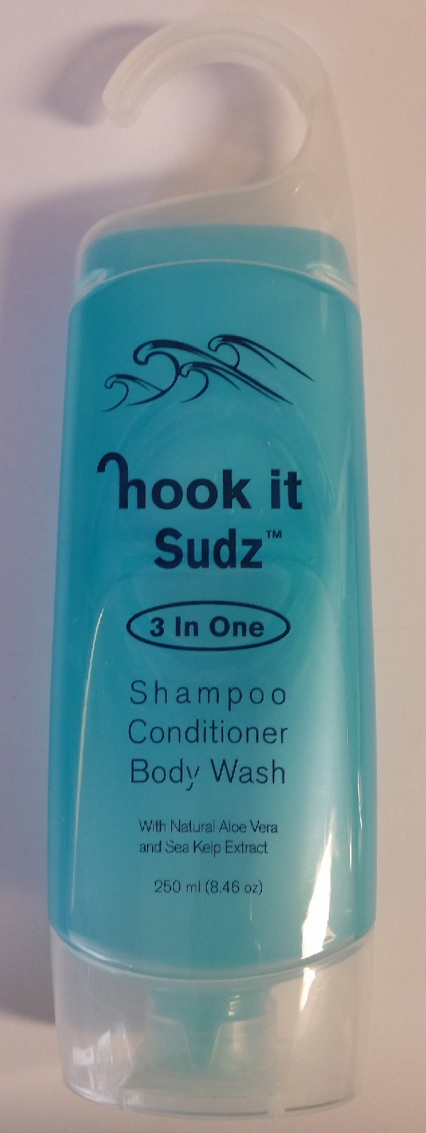 image of: Hook it Sudz 3 in 1 Shampoo Conditioner Body Wash