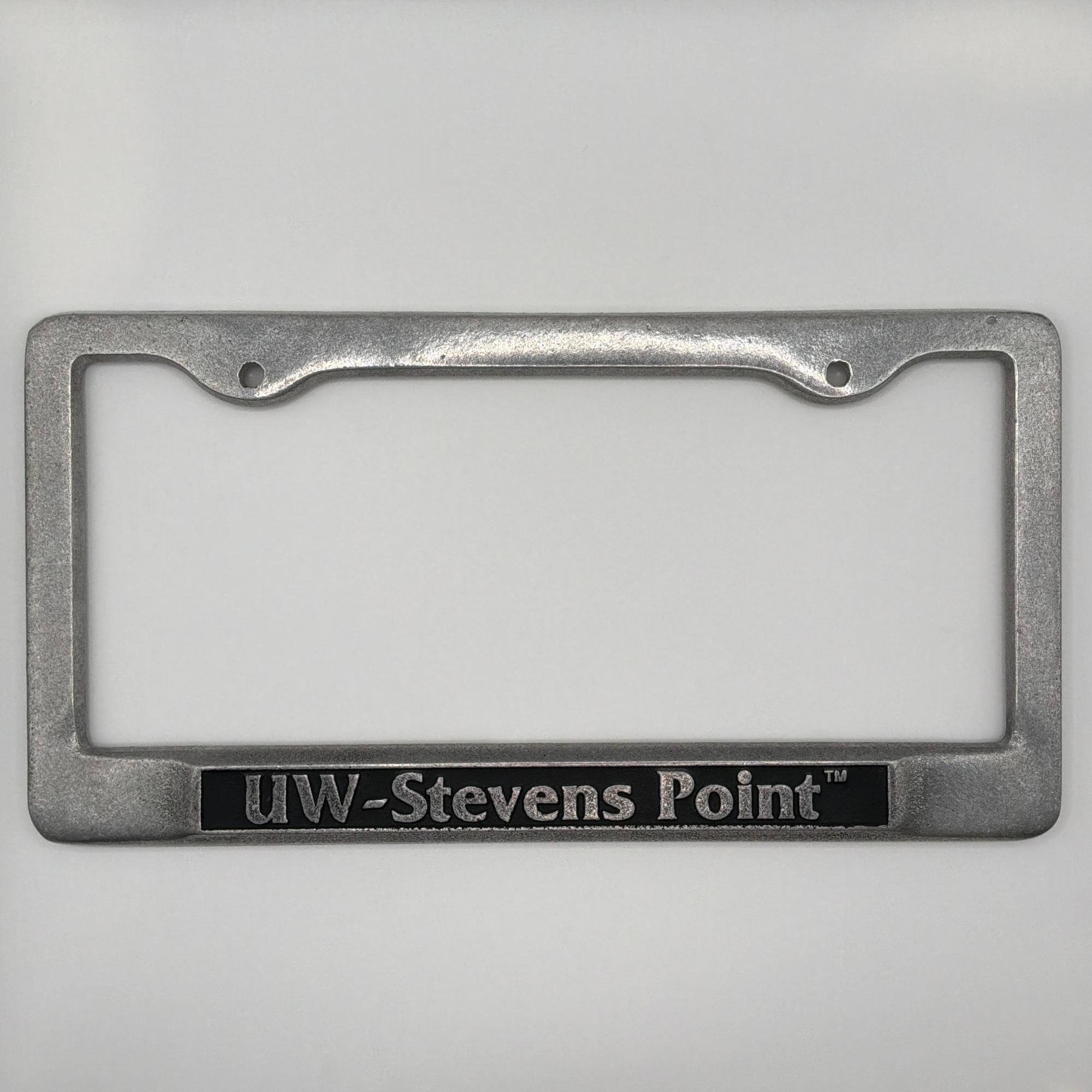 Product image 1 of 1 for UW - Stevens Point License Plate Frame, Metal