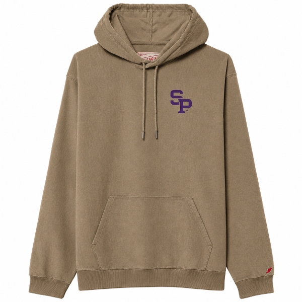 UWSP Corded Hoodie, Khaki; $89.98