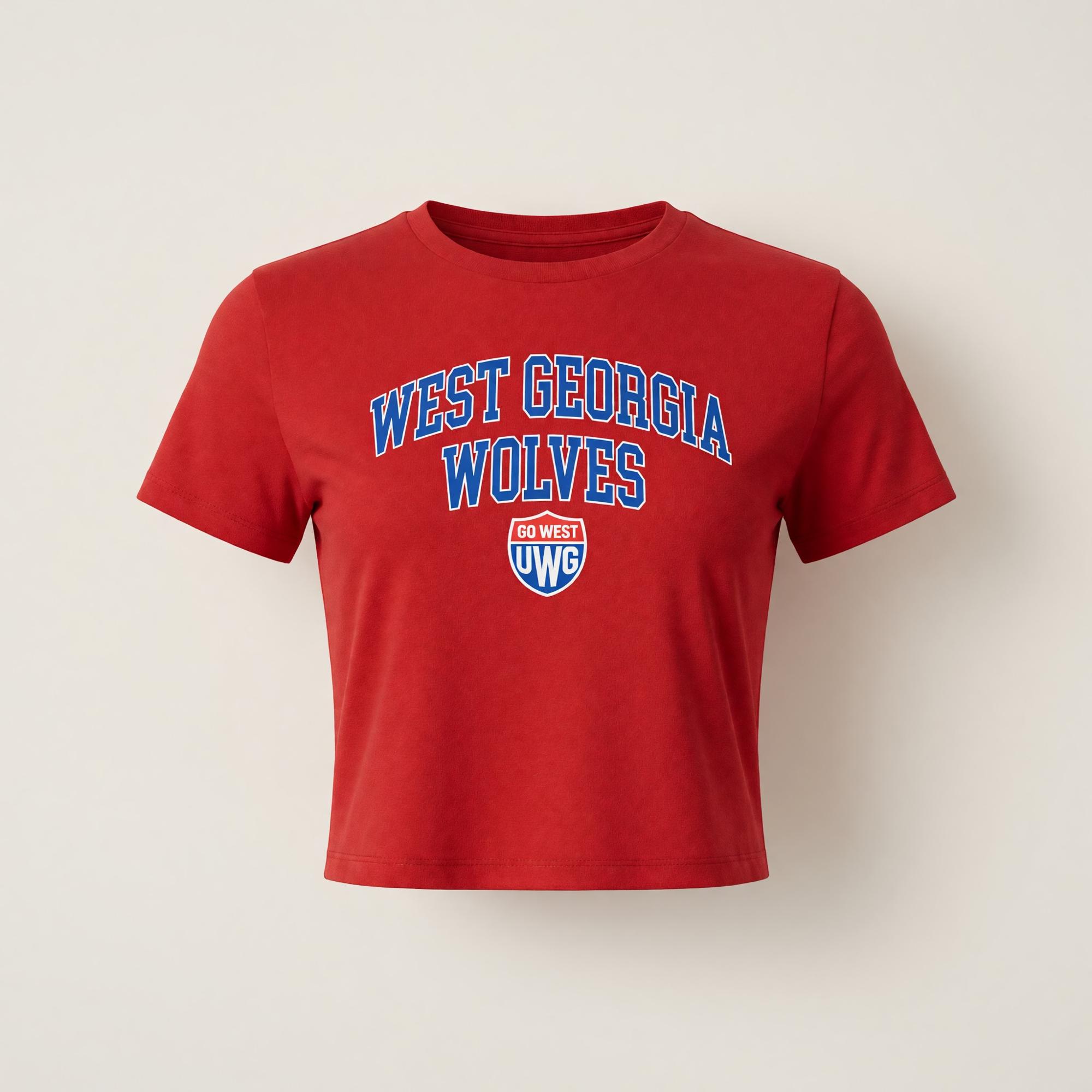 Product image 4 of 4 for UWG WOLVES LOGO CROP TEE