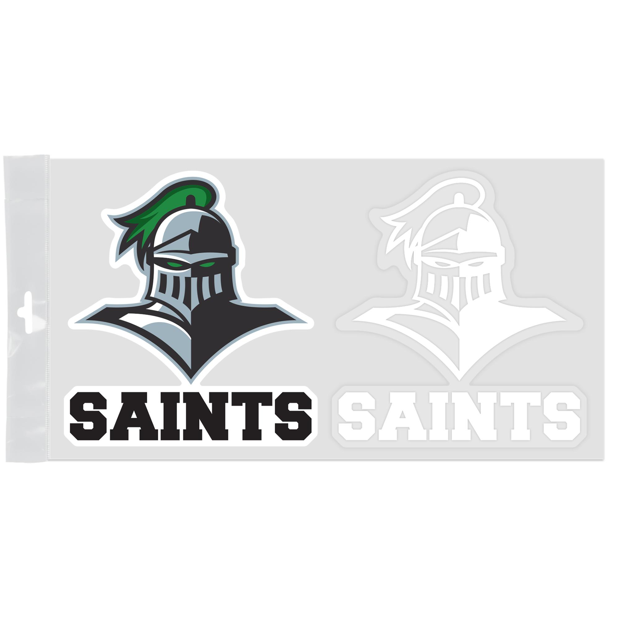 image of: WINCRAFT DOUBLE SAINTS DECAL SET