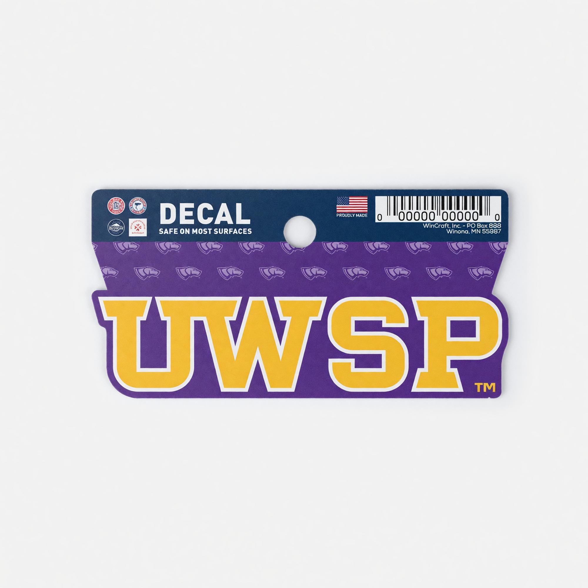 Product image 1 of 1 for UWSP Clean Cut Decal