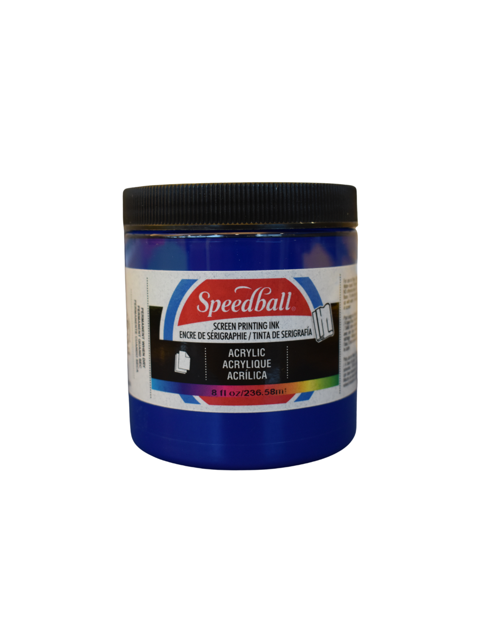 image of: SPEEDBALL ACRYLIC SCREEN PRINTING INK VIOLET 8 OZ