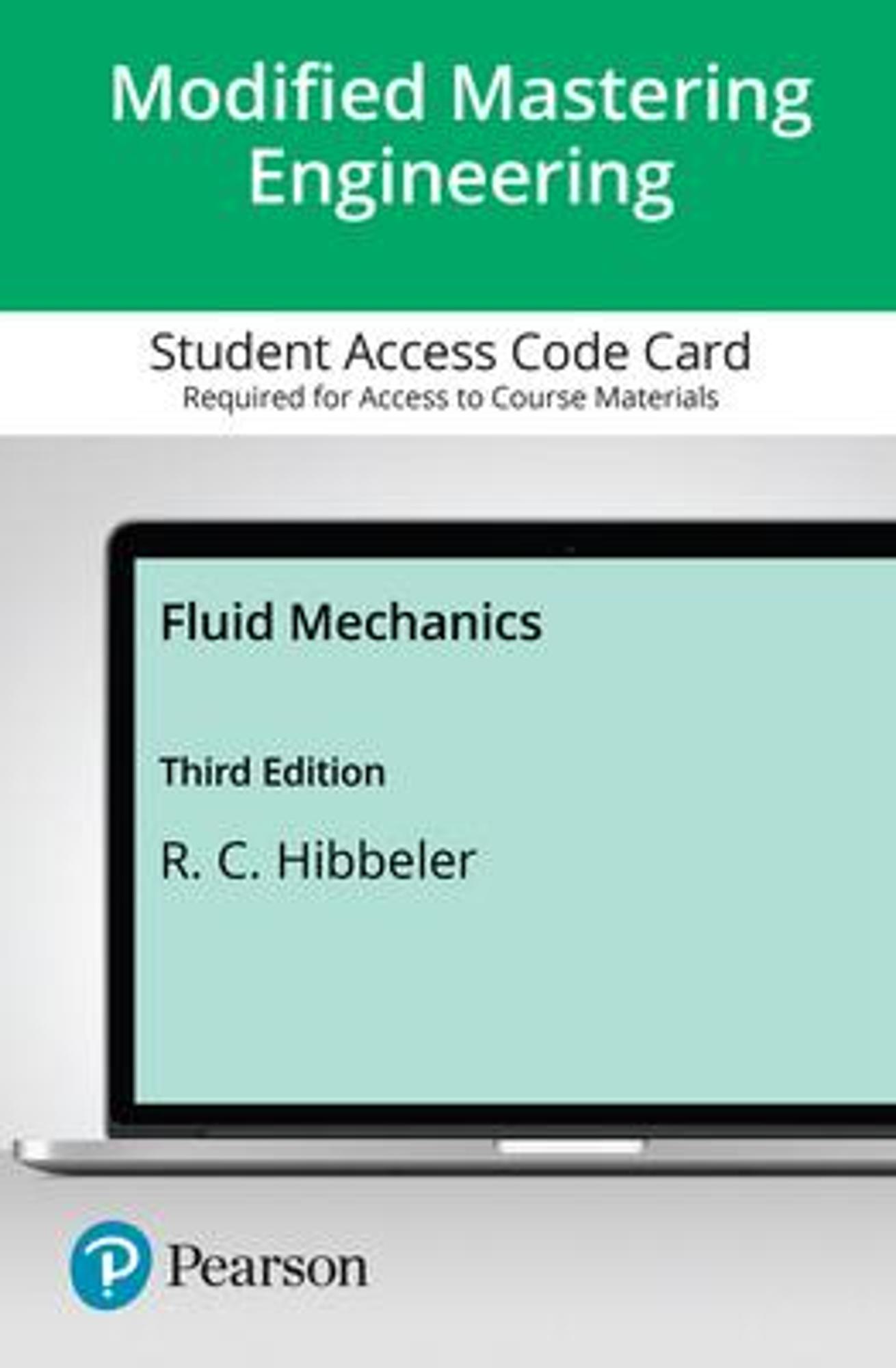 Cover image for Mastering Engineering with Pearson eText Access Code for Fluid Mechanics