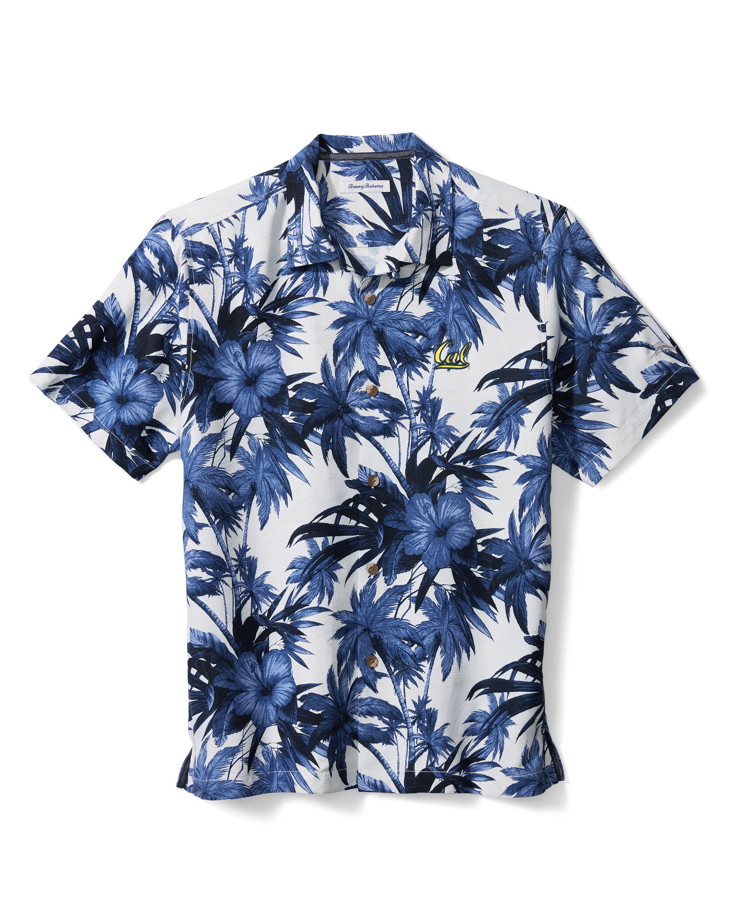 image of: Men's Island Hibiscus Silk Camp Shirt Tommy Bahama