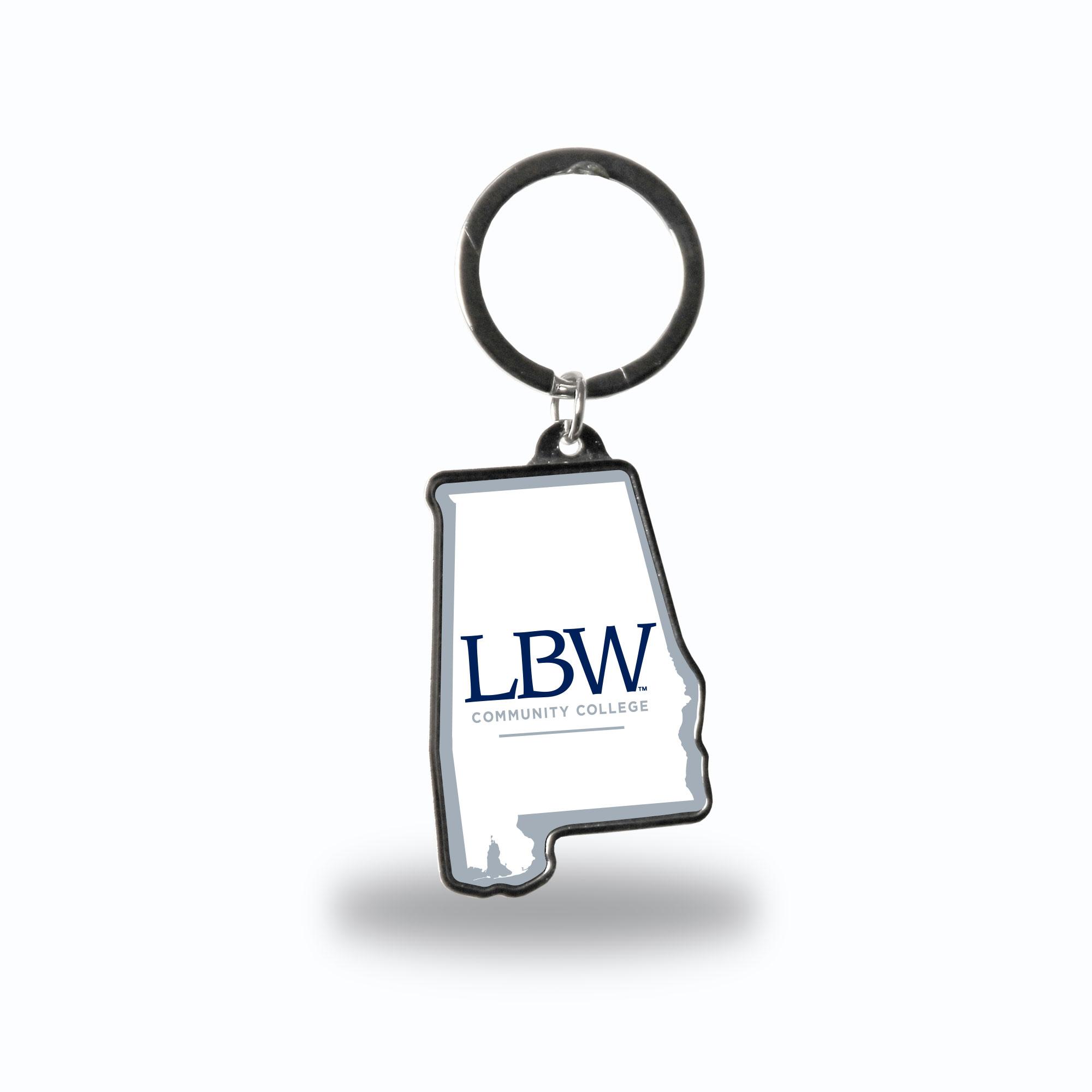 Product image 1 of 1 for LBW KEYCHAIN STATE SHAPE