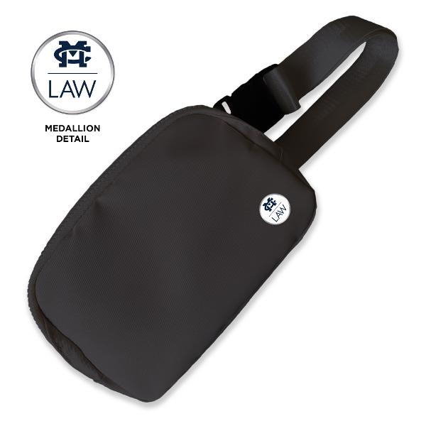 MC LAW BELT BAG W/MEDALLION; $33.99