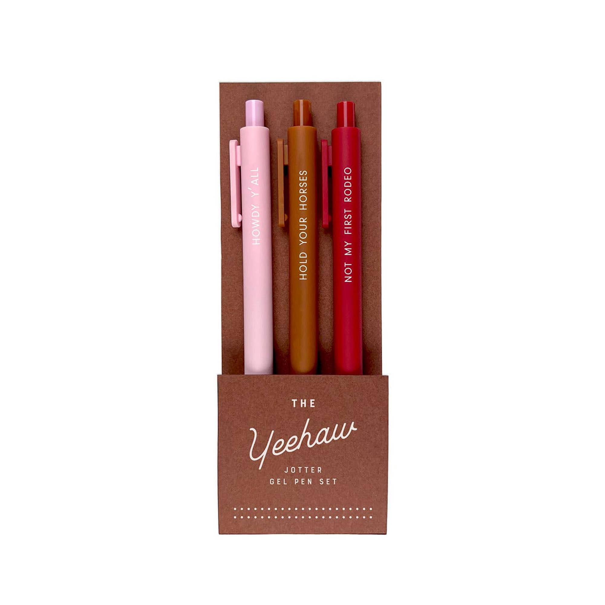 Product image 1 of 1 for Yeehaw Jotter Gel Pen: Set of 3