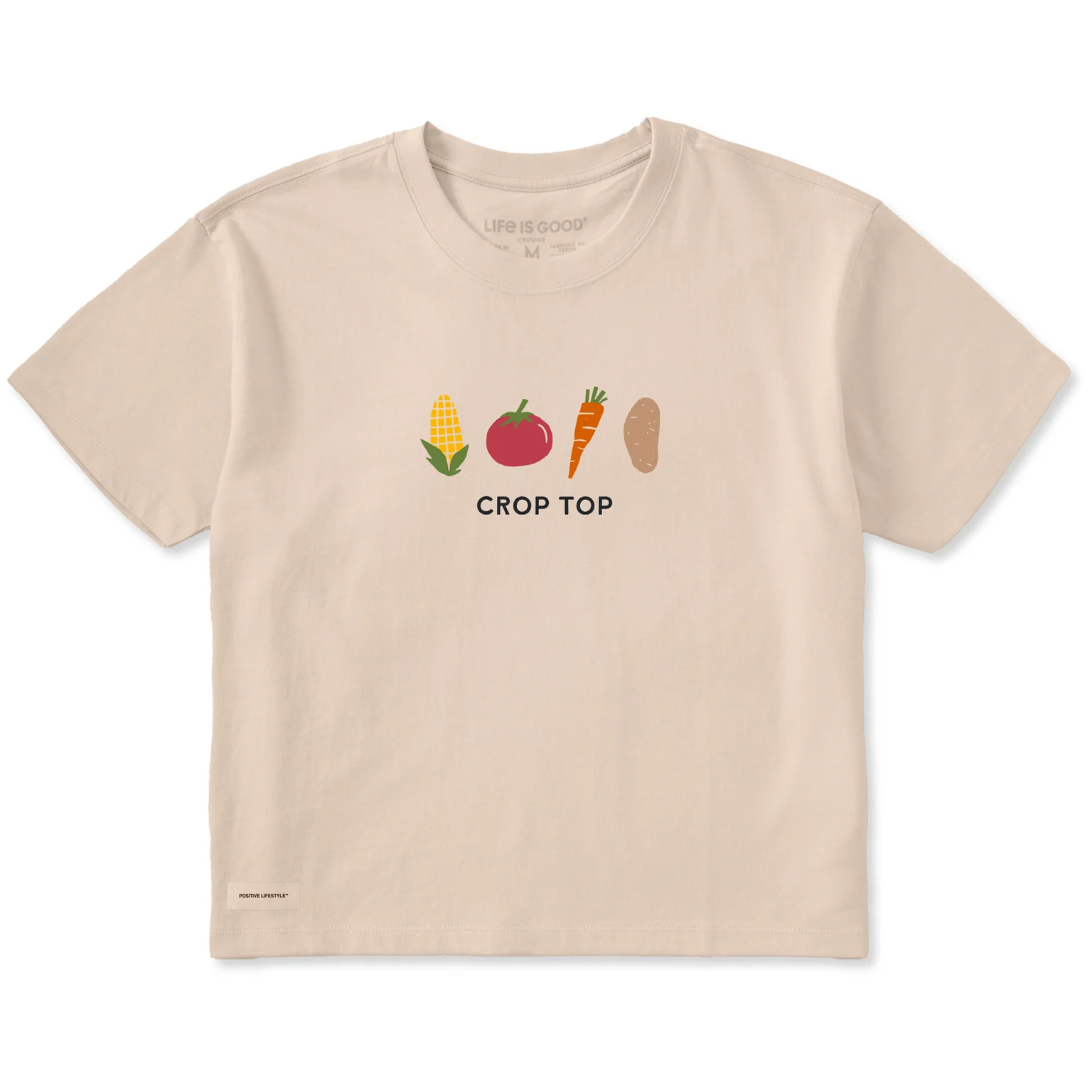 Product image 4 of 4 for Life is Good Crop Shirt