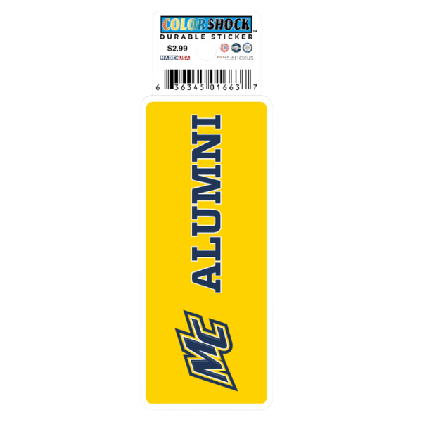 Alumni MC Textured Sticker; $2.99