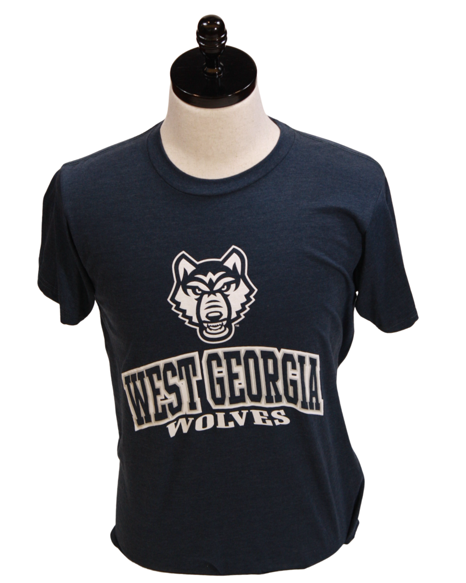 Product image 1 of 2 for WEST GA WOLVES NAVY HEATHER TSHIRT