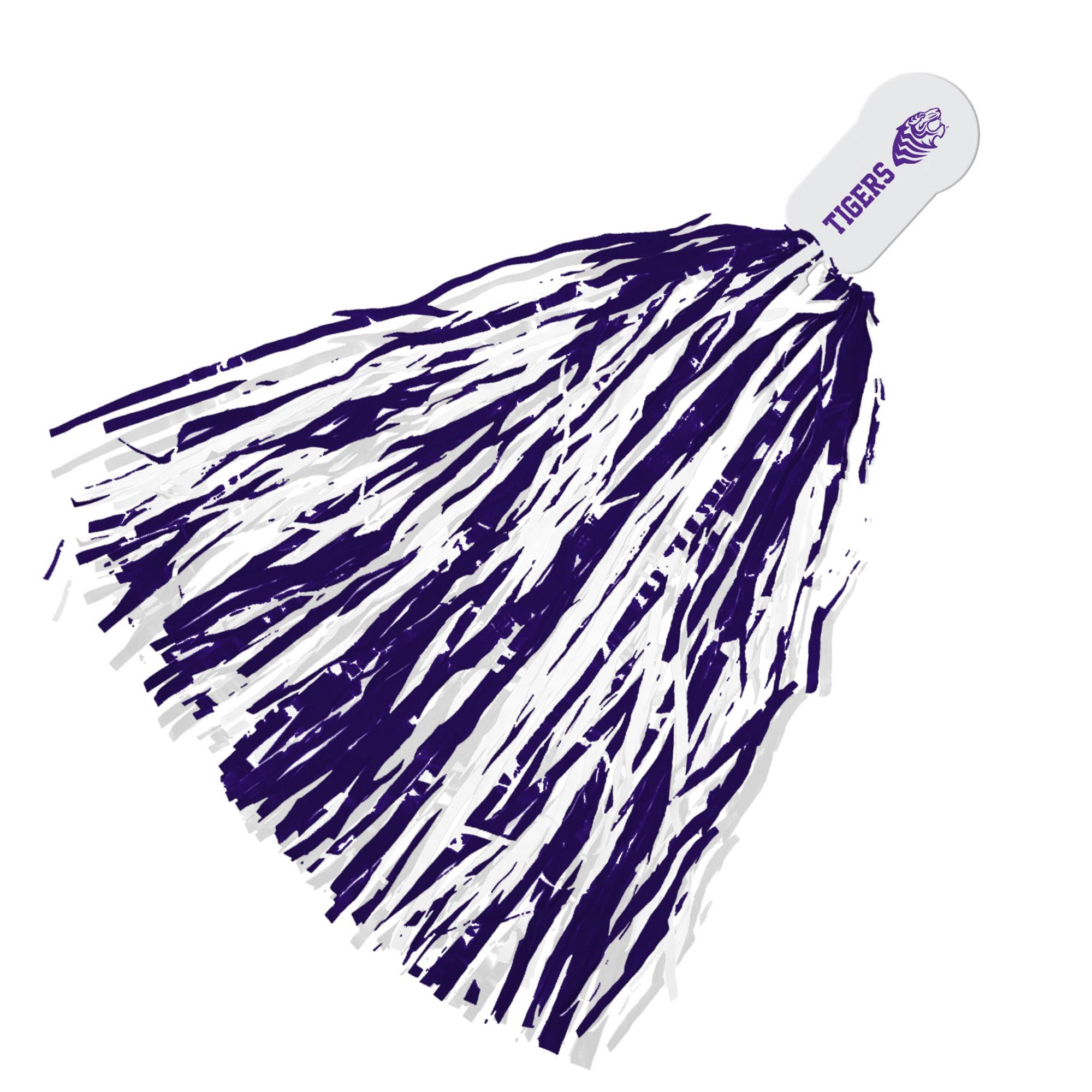 Product image 1 of 1 for Tigers Plastic Handle Pom Poms