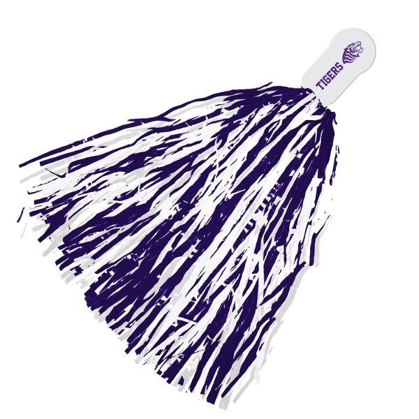 Tigers Plastic Handle Pom Poms; $8.99