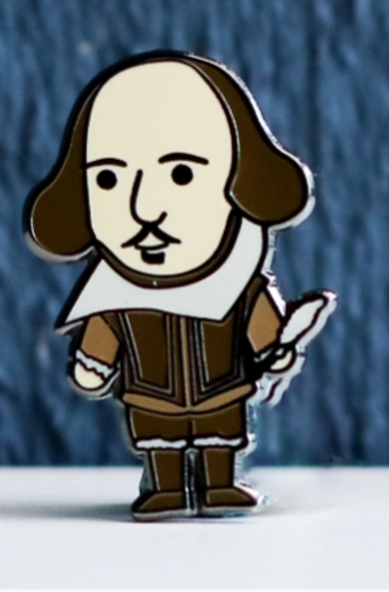 image of: Shakespeare - Enamel Pins