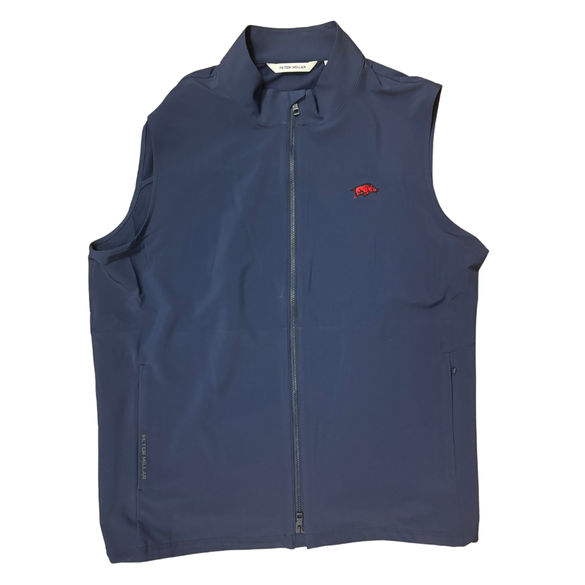Product image 1 of 2 for Arkansas Razorbacks Peter Millar Dunes Vest - Running Hog