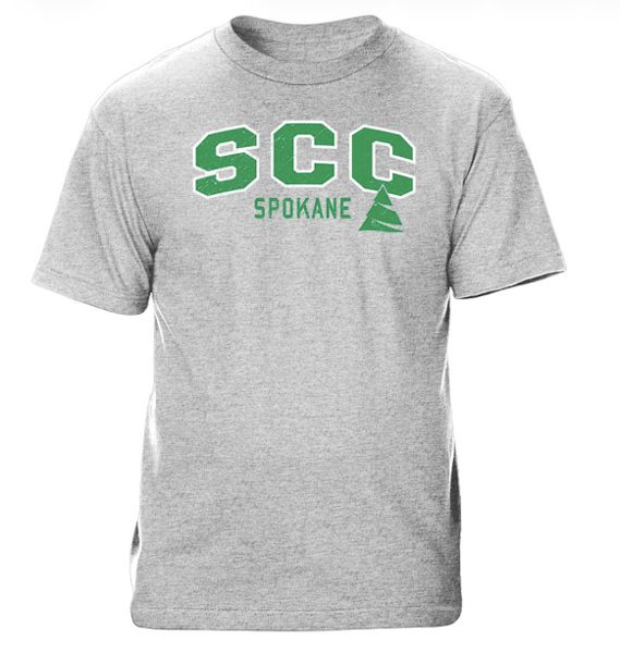 SCC SS TEE SCC TREE GRN GRY; $19.99