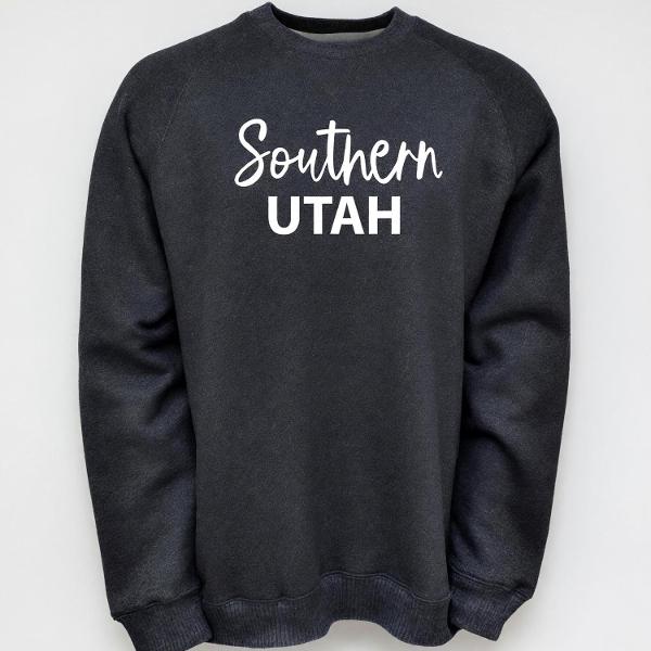 BENNETT RAGLAN SOUTHERN UTAH CREW; $54.99