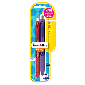 image of: InkJoy Gel Pen .7mm 2pk Blue/Slate