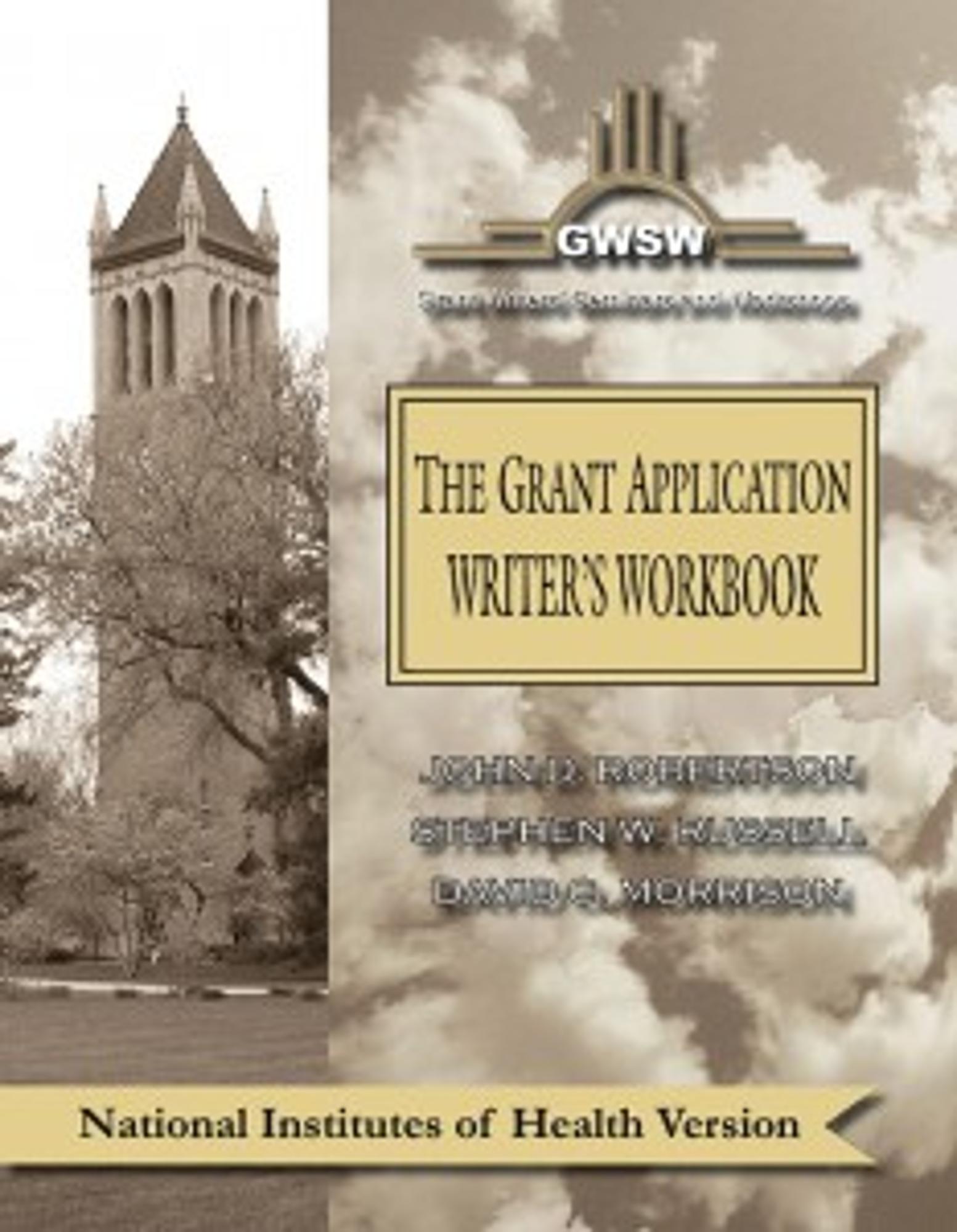 Cover image for The Grant Application Writer's Workbook - NIHHR3
