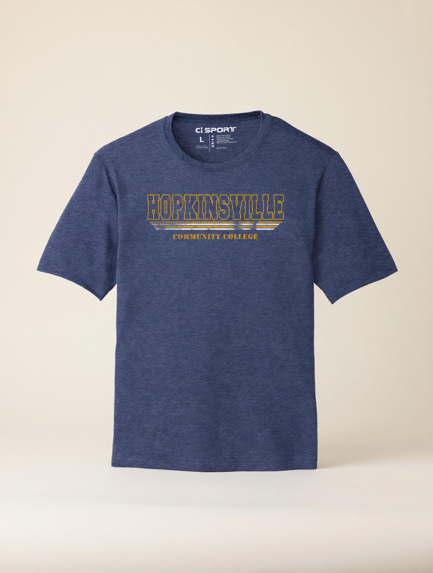 Product image 2 of 3 for KHCC SS PERF TEE WEAVING NAVY HTH